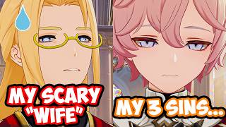 FREDERICA!! Why Seamus Pegg is Afraid of His Wife Genshin Impact 6.5 LUNA VI | Dahlias Anecdote