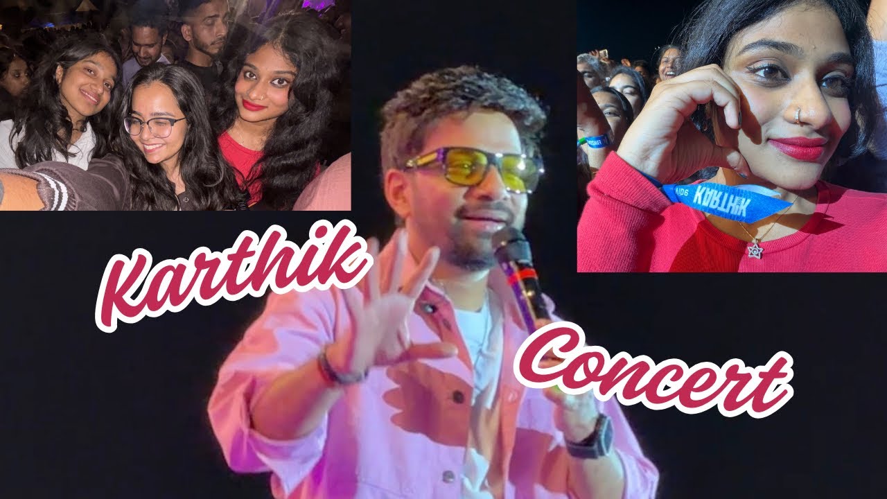 KARTHIK CONCERT 🎤 | Hyderabad | Friends Masti 🥳