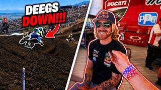 HAIDEN DEEGAN CRASH AT THUNDER VALLEY MX!!!