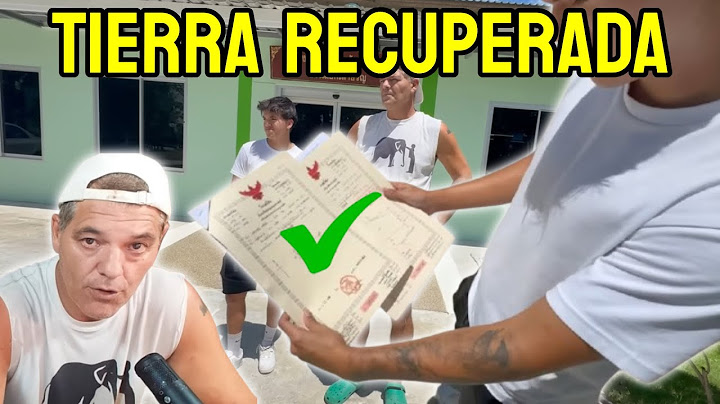 FRANK RECUPERA LA TIERRAS QUE YUYEE LE HABIA QUITADO