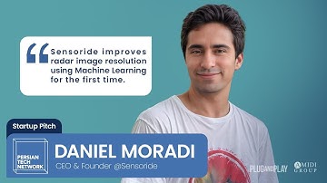 Startup Pitch - Sensoride by Daniel Moradi | ارائه استارتاپ توسط دانیال مرادی