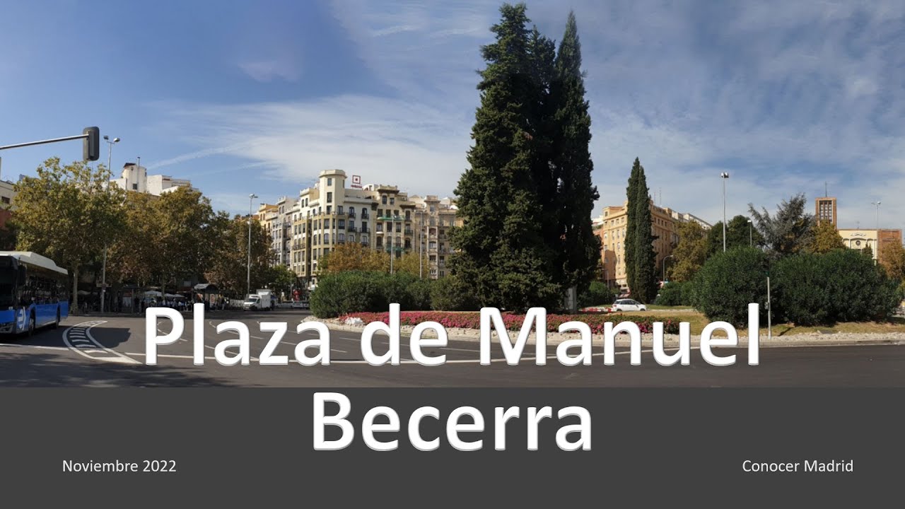 Plaza de Manuel Becerra en Madrid