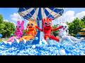What HIDES in the Theme Park? Pinki SHOCKING Discovery! 🎡👀