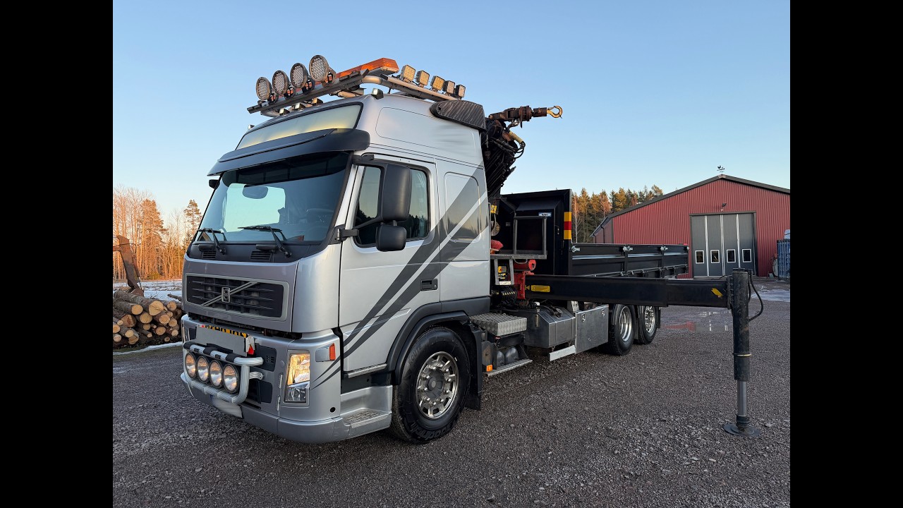 Köp - Kranväxlare Volvo FM 440 6x2 Palfinger PK23002