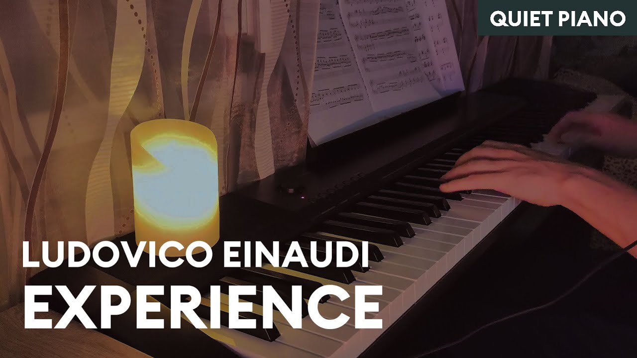 Ludovico Einaudi - Experience (Short version) | Quiet piano cover