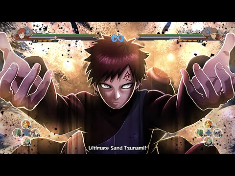 Ultimate Kazekage Gaara Sand Jutsus - Naruto Shippuden Ultimate Ninja Storm 4 Road to Boruto