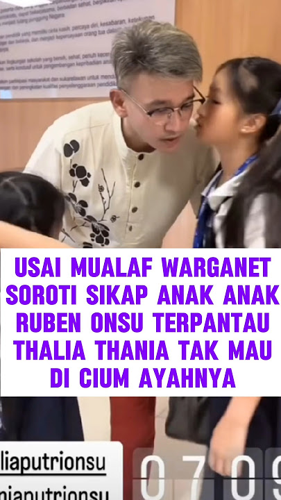 Thania thalia cuekin Ruben #rubenonsu #sarwendah #betrandpeto #raffiahmad