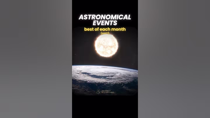 Astronomical Events Each Month! 🌍🤯 #science #bloodmoon #sciencefacts #moon