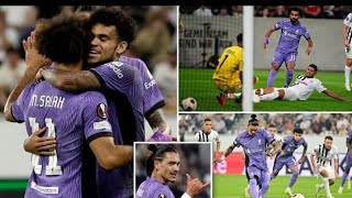 Lask 1-3 Liverpool D nunez?? Luis diaz ?? mo Salah ?? Eroupa league full match Highlights