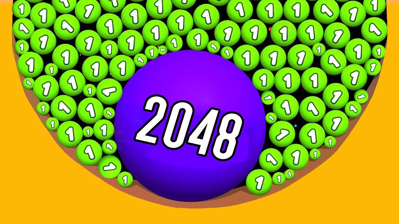 DIGS & BALLS - 2048 Sand Balls (Dig 2048 Games) Asmr Satisfying Math Games Mobile