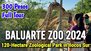 BALUARTE ZOO 2024 Full Tour in Ilocos Sur, Philippines | 120 Hectares Zoological Park in Vigan City!