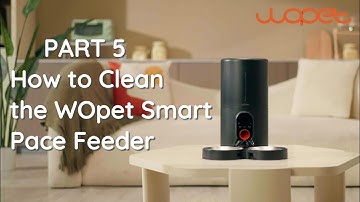 How to Clean WOpet Heritage Air WiFi Pet Feeder