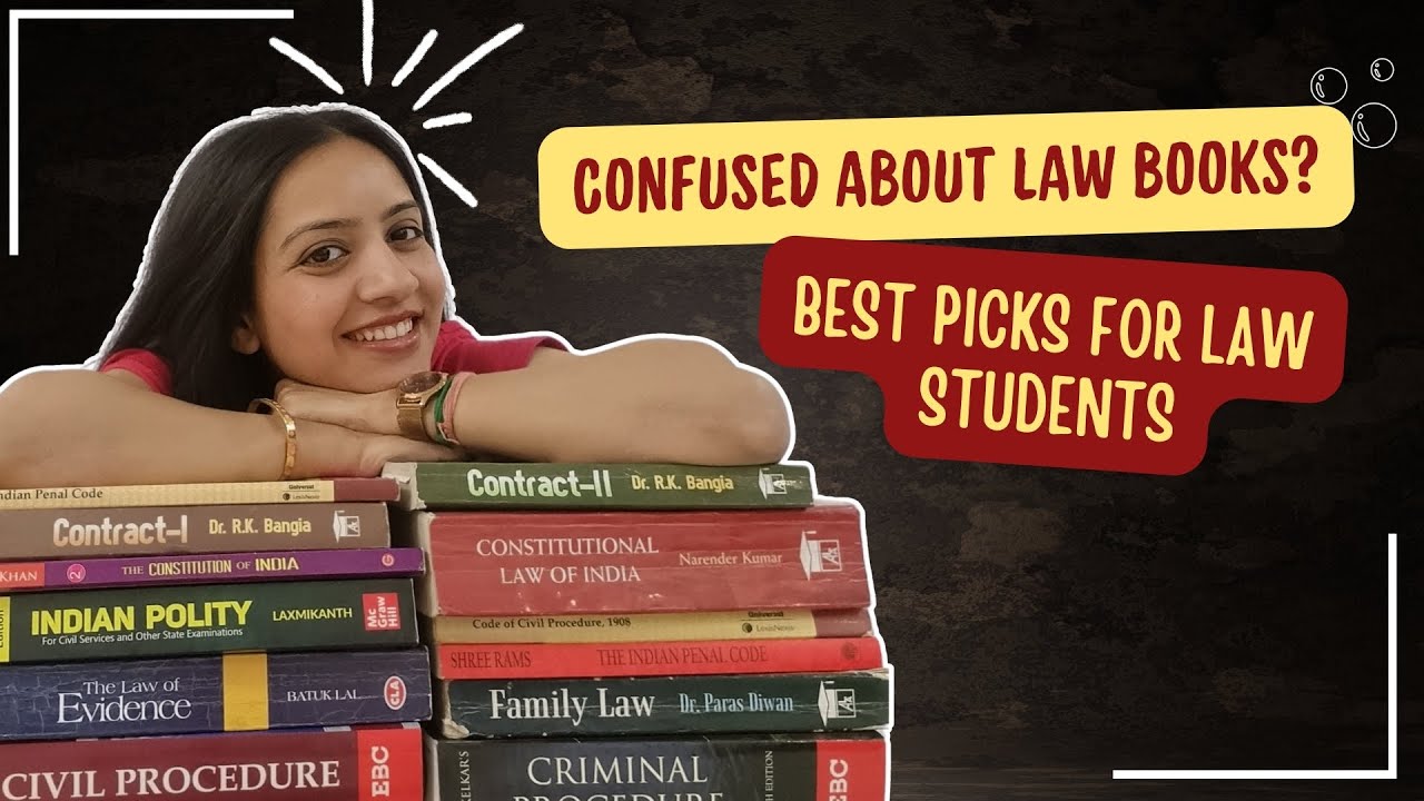 Best Law Books for Beginners | Easy-to-Read & Perfect for First-Time Law Students!