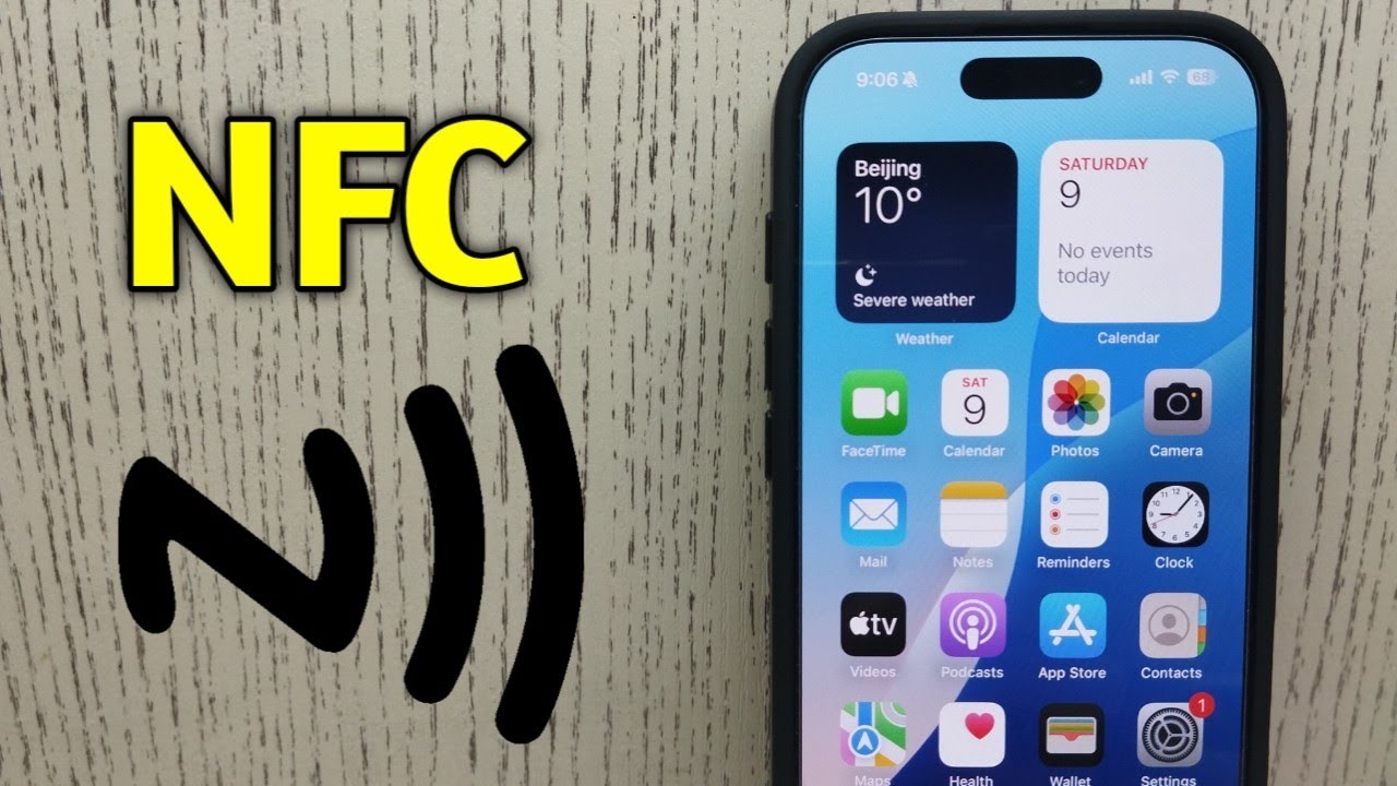 How to Turn On NFC on iPhone - YouTube