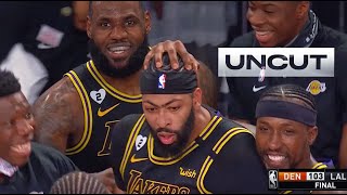 Final 3:02 UNCUT Nuggets vs Lakers  Game 2 of the 2020 Western Conference Finals!