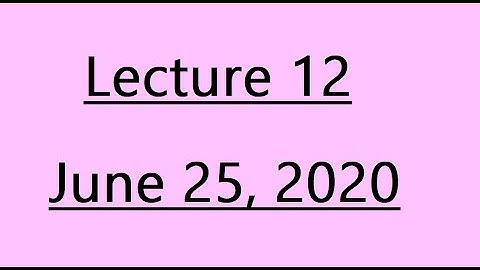CCNY-Math 39100 Lecture 12 : Variation of Parameters & Intro to Spring Mass Problems