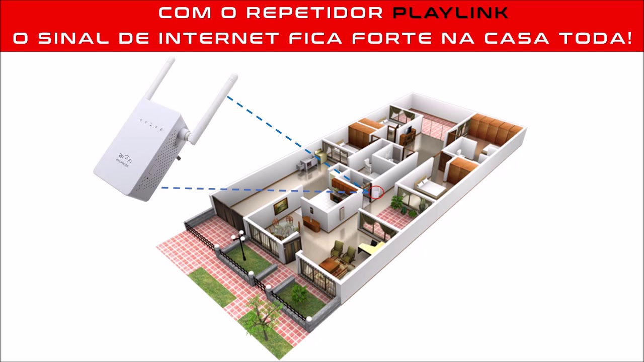 Como melhorar o sinal de internet - Repetidor e roteador Wifi Repeater ...