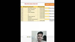 Count #counta#countblank #countifs #excel #dataanlysis #microsoftoffice #exceltips
