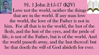 1 John 2 15-17 KJV