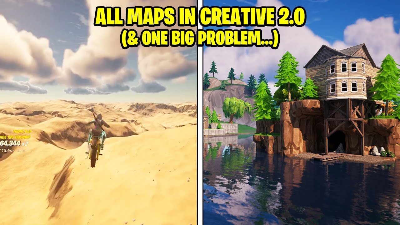 Some of the Best 'Fortnite' Creative 2.0 Maps Available Now