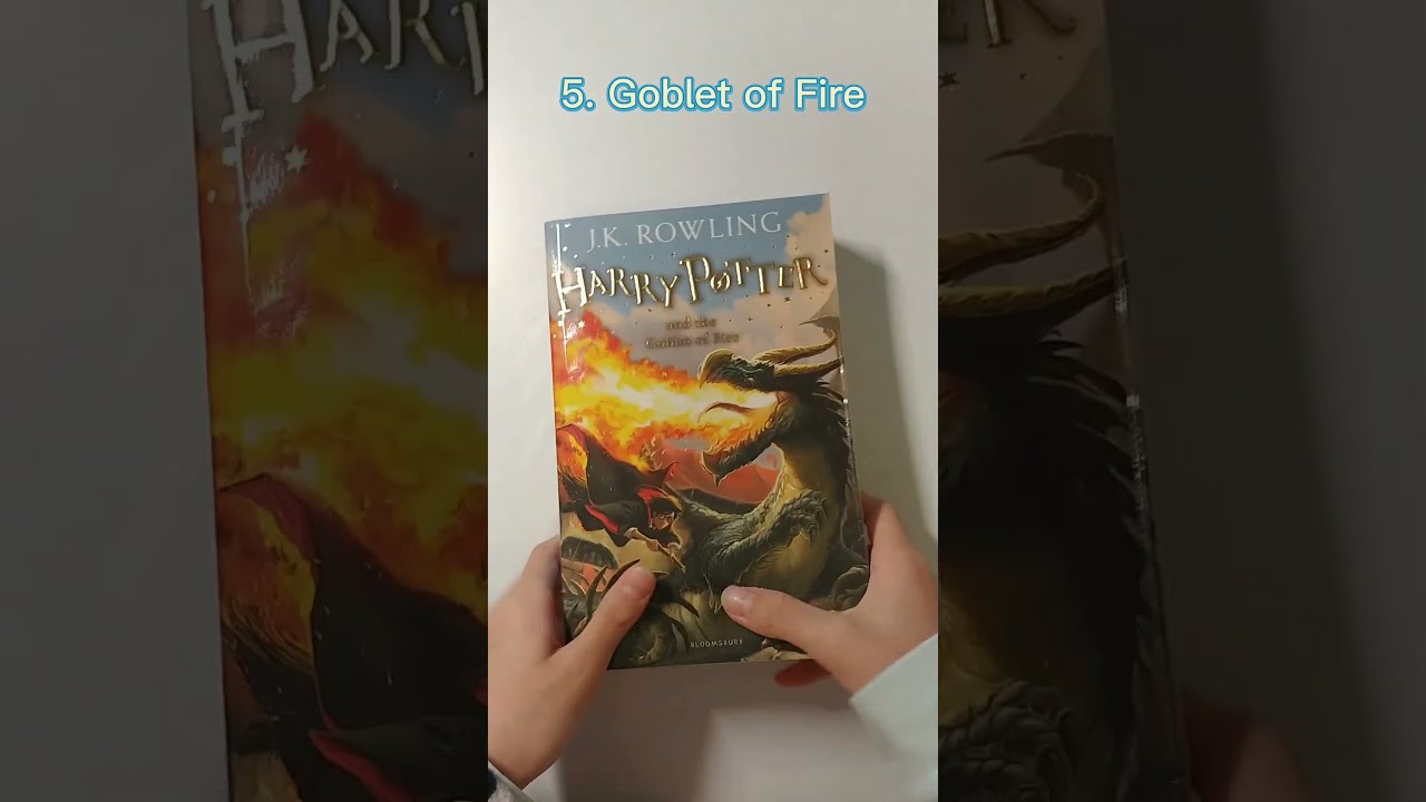 Ranking The Harry Potter Books My Opinion 