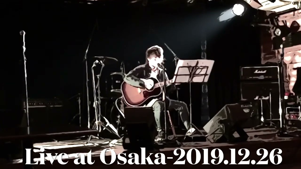 【実写】りぶ/はぐれうた 弾き語りで歌ってみた Live at Osaka!【Lrin】