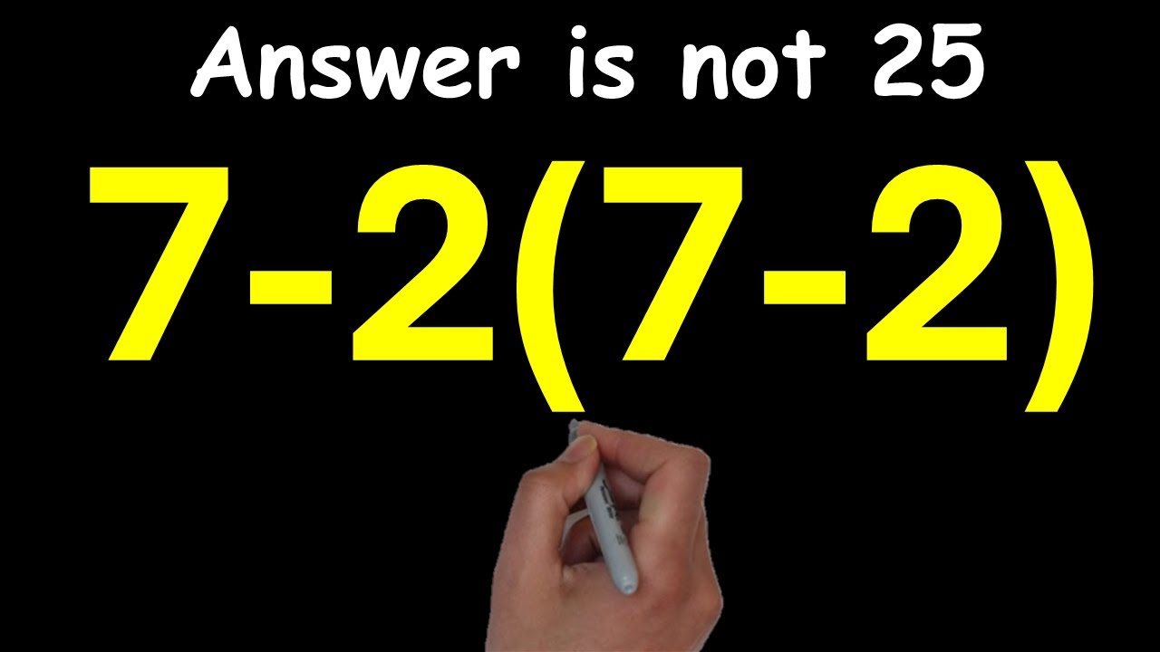 This Simple Math Question Stumps Everyone! - YouTube