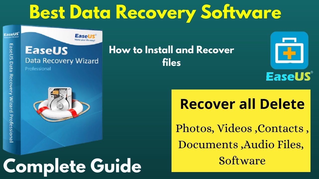 Best Data Recovery Software How to Recover Delete Data How to