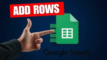 How to Insert Multiple Rows in Google Sheets (FAST & EASY!)a #googlesheets #google #excel #tutorial