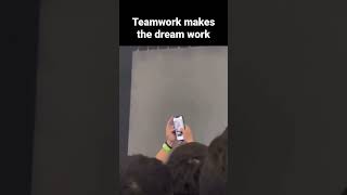 Teamwork makes the dream work Tinder #meme #shorts
