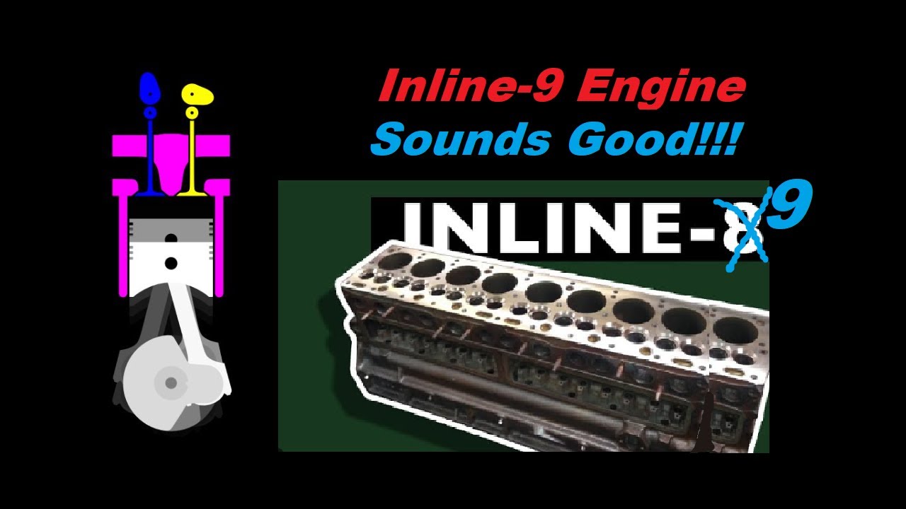 [Engine Sim] Fictional 5.7L Inline-9 Engine (Naturally-aspirated) - YouTube
