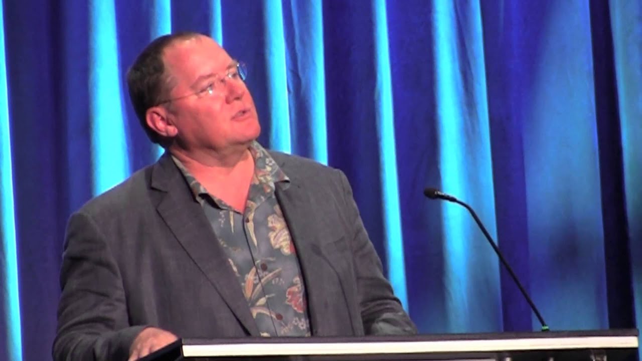 Steve Jobs Disney Legends award accepted by John Lasseter at the 2013 D23 Expo