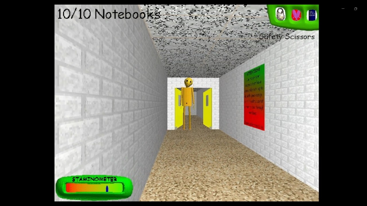 Baldi's Basics, но без всякого смысла.