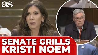 Senator GRILLS Kristi Noem over PERSONAL USE of LUXURY JET paid with Federal Money Profile