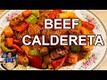 BEEF CALDERETA | KALDERETANG BAKA |