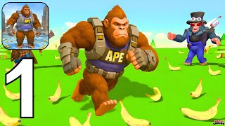 Apes Evolution Gorilla Run - Gameplay Walkthrough Part 1 (Android, iOS)