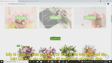 Đồ án website php bán hoa - thuviendoan.com