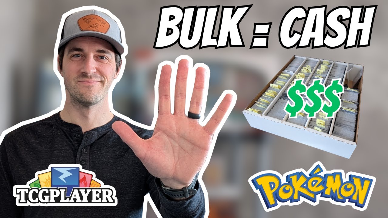 5 Tips For Turning BULK Pokemon Cards Into Cash!