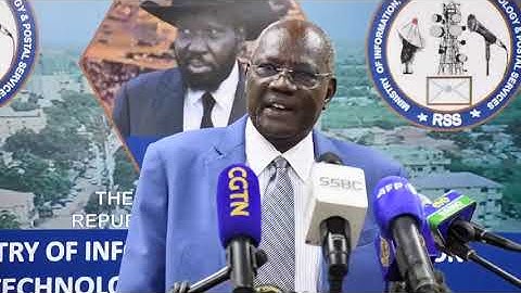 RIEK’S ARREST WILL NOT AFFECT R-ARCSS, SAYS THE GOVERNMENT SPOKESPERSON - HON. MICHAEL MAKUEI LUETH