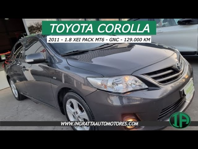 Toyota Corolla 1.8 XEI Pack MT6 - GNC - 2011 -  129.000KM -