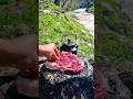 Stone Cooking in Nature 🥩🔥 | Perfect Outdoor Picnic
