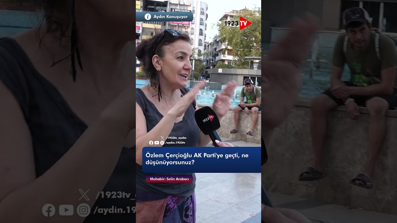 Aydın Büyükşehir Belediye Başkanı Özlem Çerçioğlu artık AK Parti’de