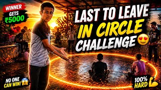 Last to leave circle challenge 😍😍