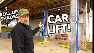 Installing a 2Post Vehicle Lift And Other Big Shop Improvements.