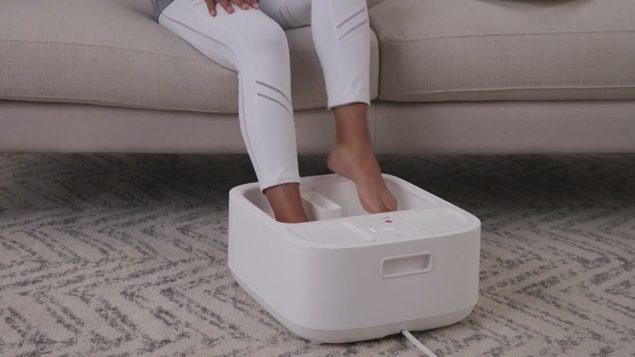 Spahaven Foot Bath Heated Massage Spa Menkind.co.uk YouTube