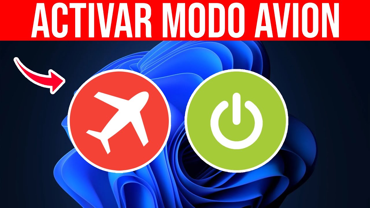 Como ACTIVAR MODO AVION en Windows - Paso a Paso - YouTube