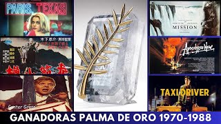 Ganadoras Palma de Oro, Festival de Cannes 1970-1988 #podcast