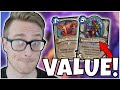 SO MUCH VALUE! Galakrond Dragon Priest is INCREDIBLE! | Scholomance Academy | Wild Hearthstone