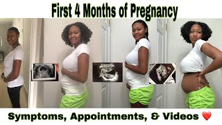 Week by Week Pregnancy Symptoms &amp; Dr.&#39;s Appt&#39;s Months 1-4