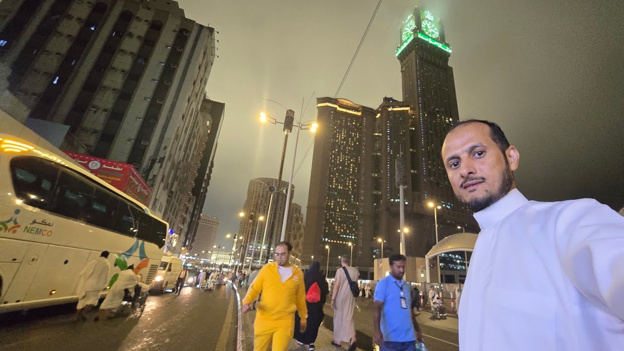 أماكن في مكة لم تشاهدها من قبل وأجواء وأمطار غزيرة